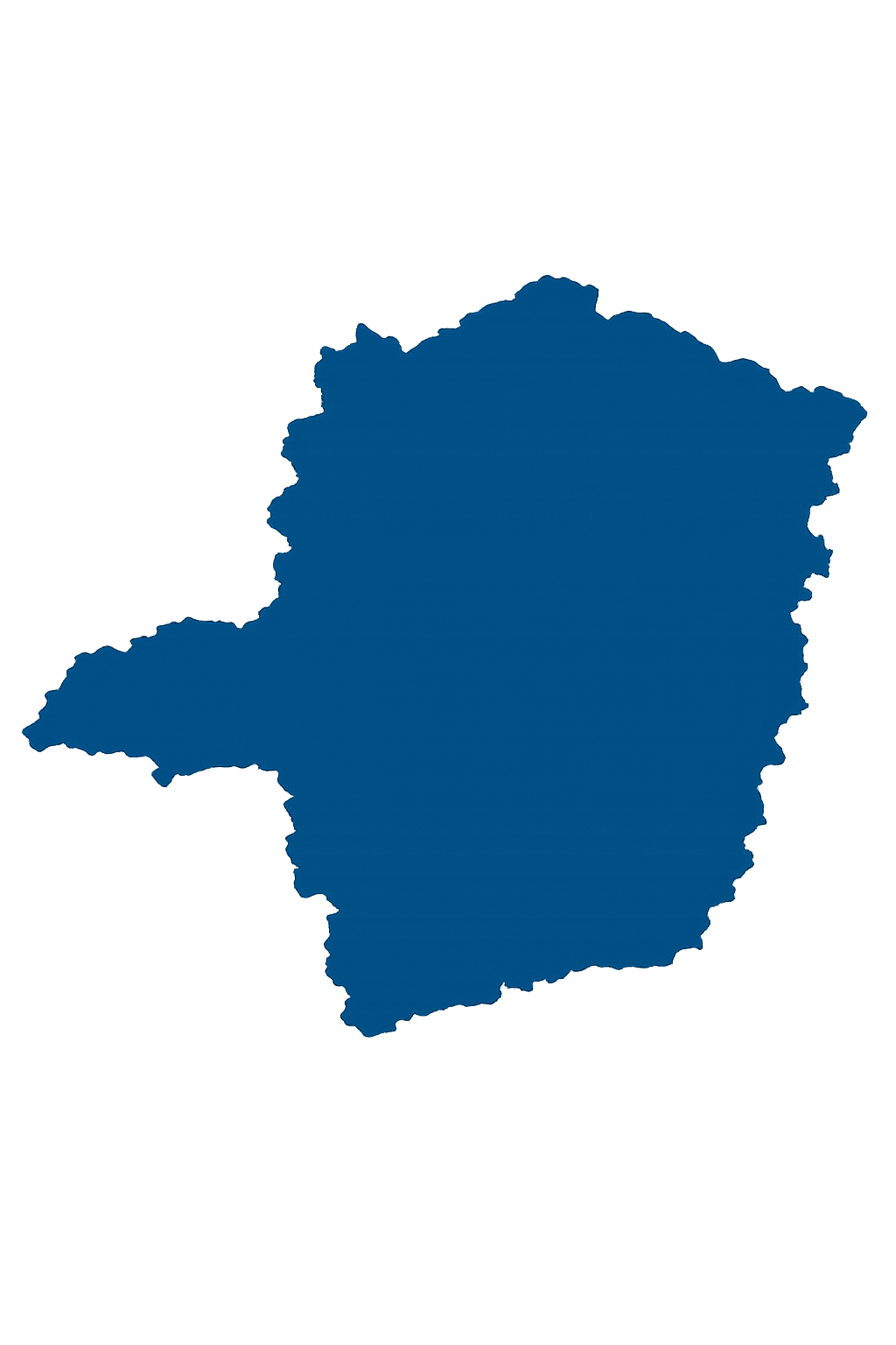 Mapa de Minas Gerais